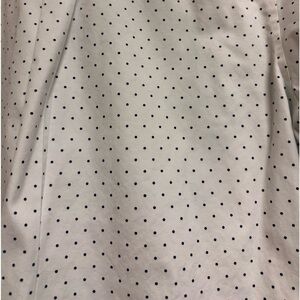 LL Bean wrinkle free dress shirt, Women’s Large Polka dots